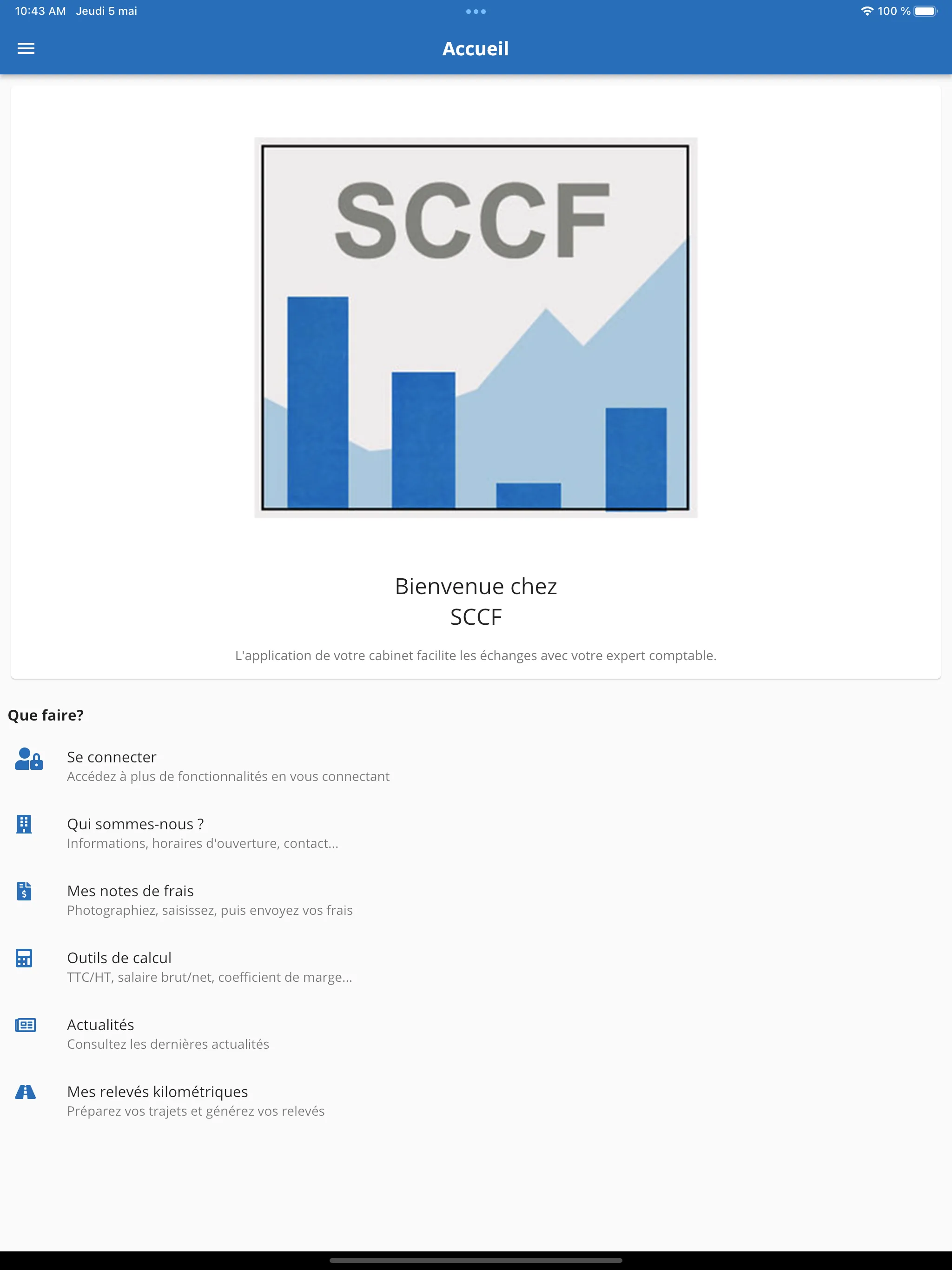 SCCF Mon expert-comptable 2.0 | Indus Appstore | Screenshot