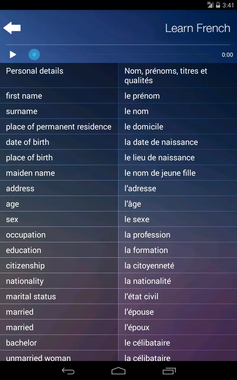 Learn & Speak FRENCH Fast&Easy | Indus Appstore | Screenshot