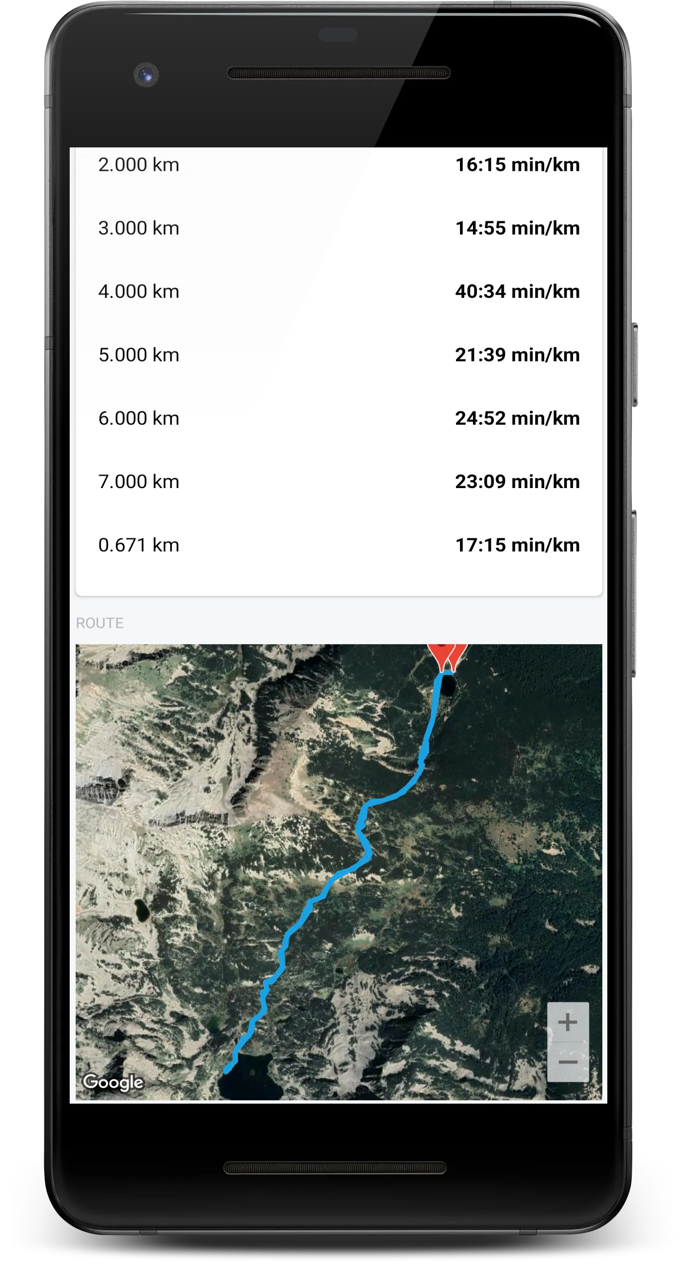 Track My Trails - GPS Tracker | Indus Appstore | Screenshot