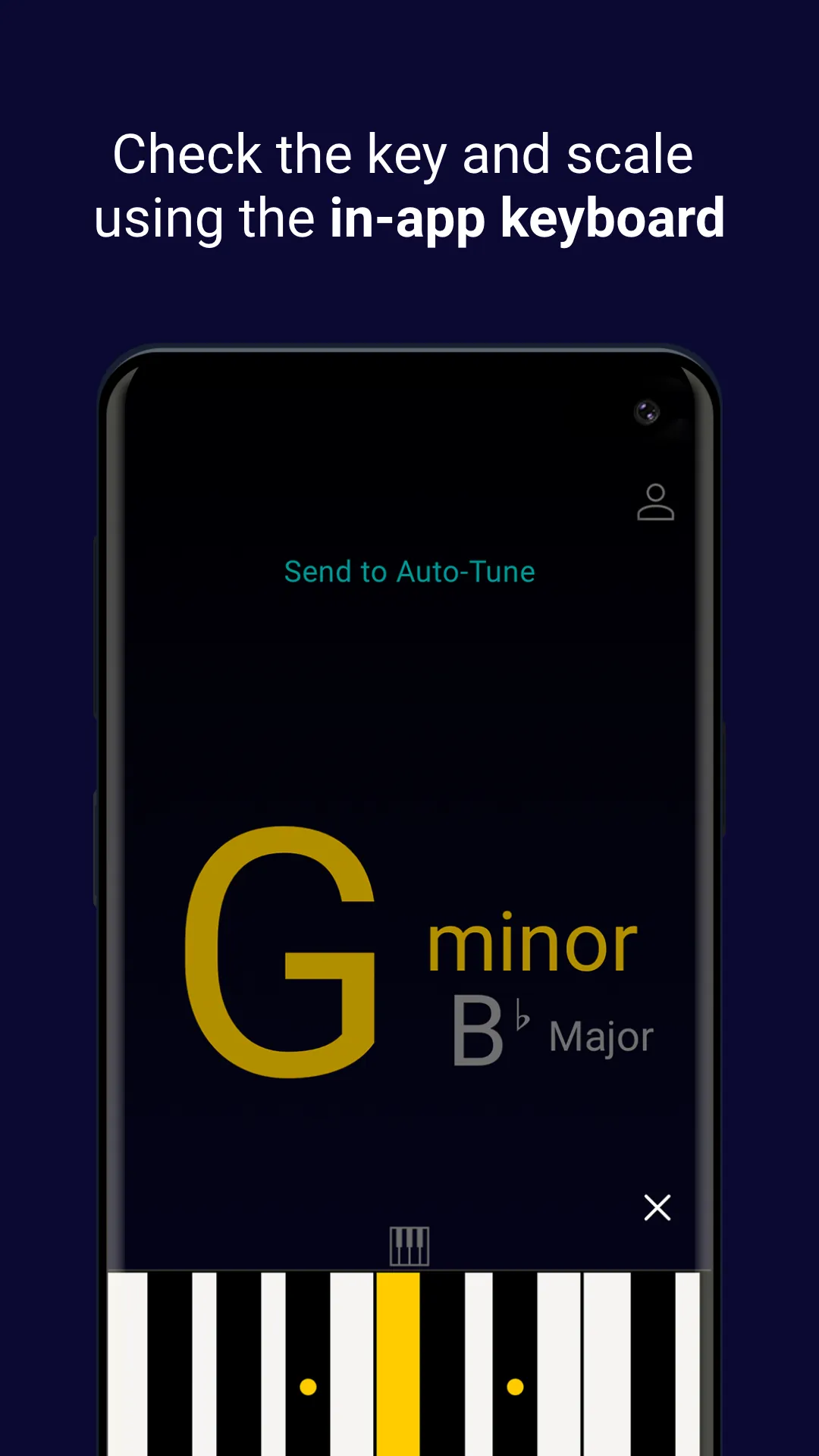 Auto-Key | Music key detection | Indus Appstore | Screenshot