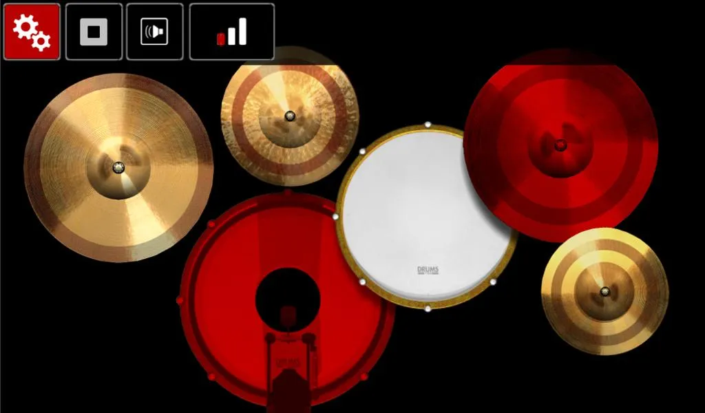 Drums real kit | Indus Appstore | Screenshot