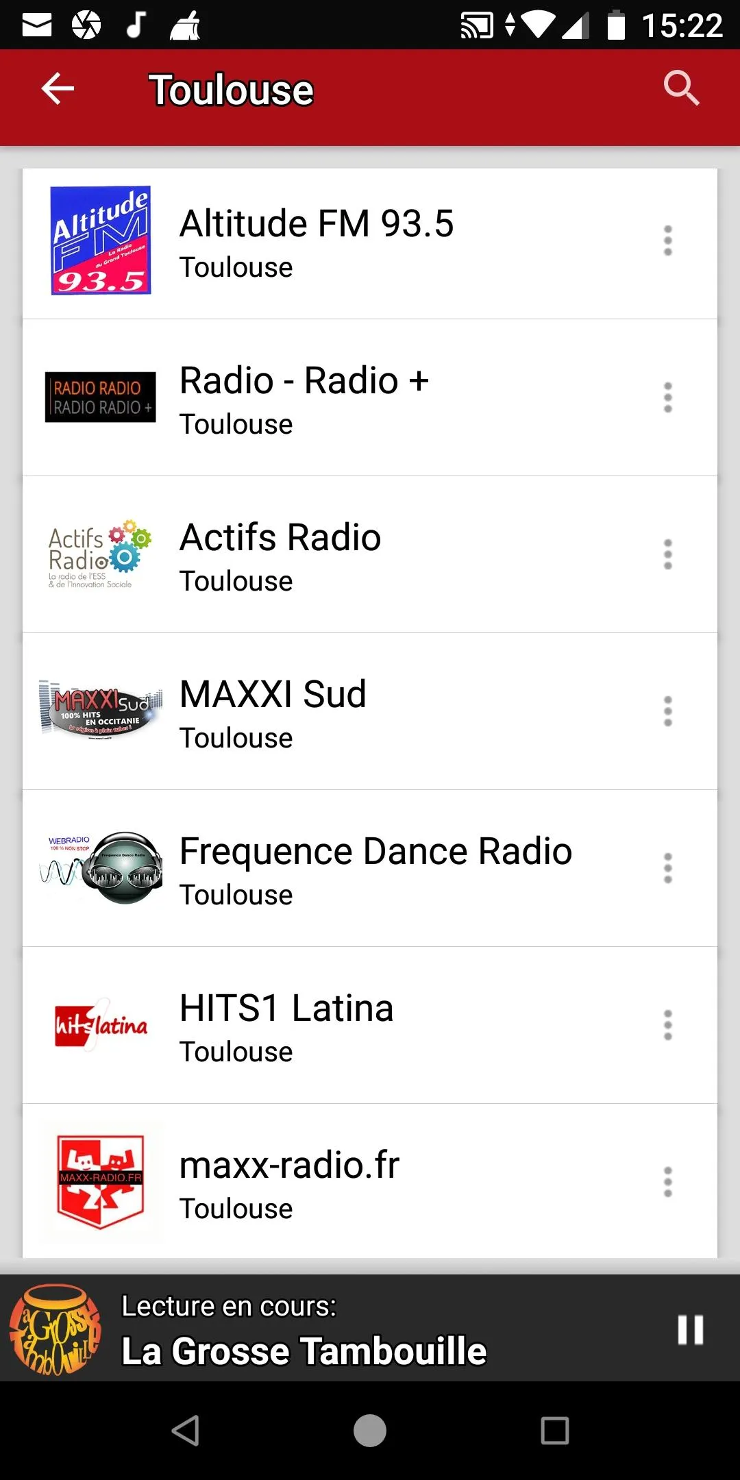 Radios de Toulouse - France | Indus Appstore | Screenshot