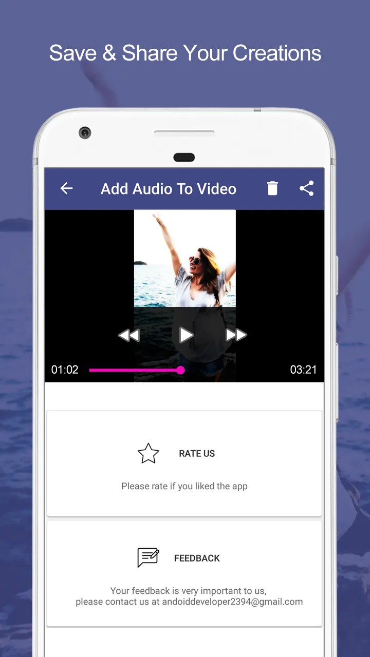 Add Audio to Video & Trim | Indus Appstore | Screenshot