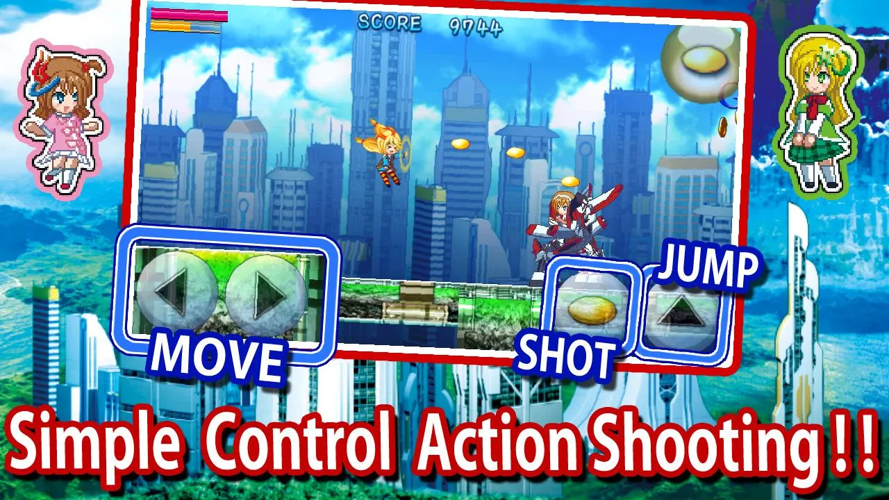 Unity-chan's Action Shooting | Indus Appstore | Screenshot