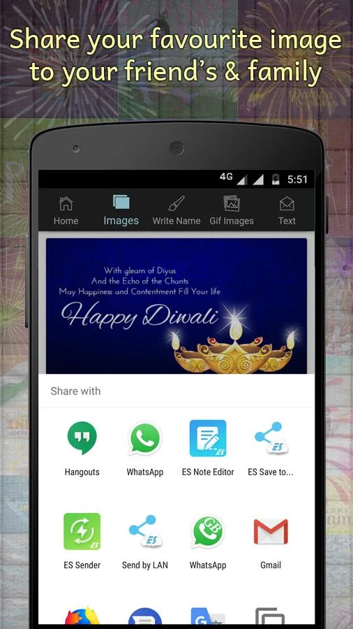 Hindu Festival Wishes Maker | Indus Appstore | Screenshot