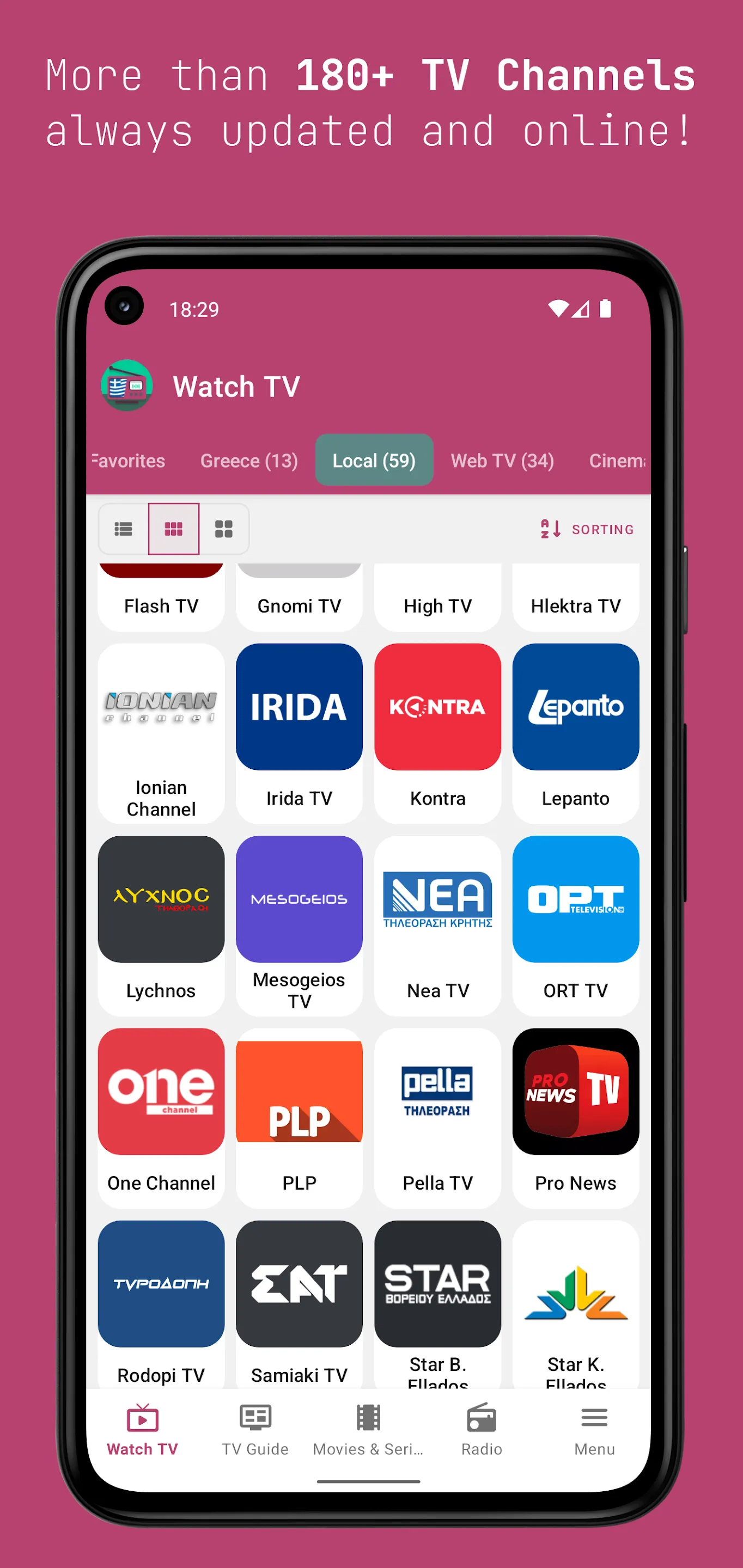 Greek TV Live & Radio Player | Indus Appstore | Screenshot