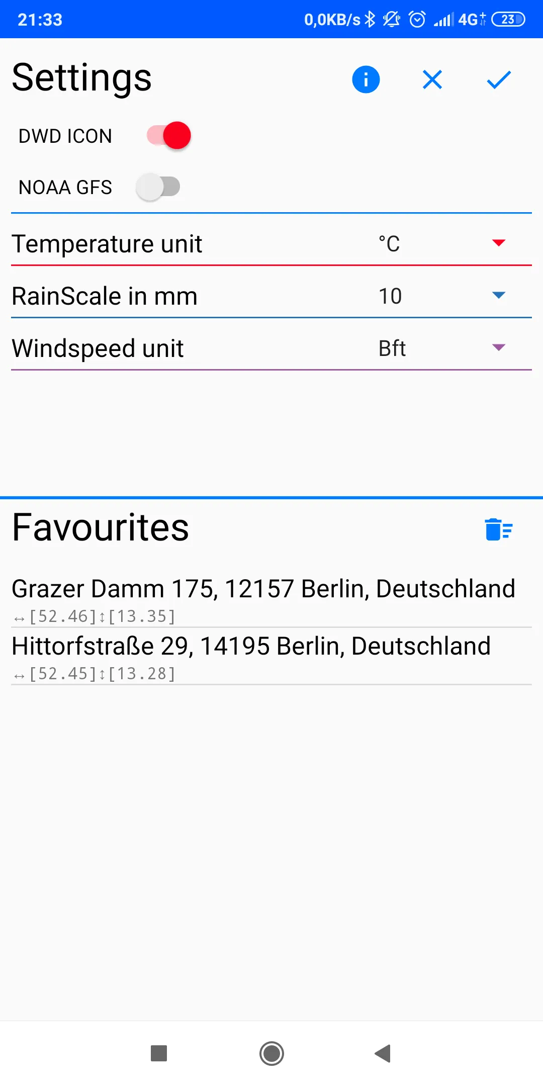 Wetter - Meteograms | Indus Appstore | Screenshot