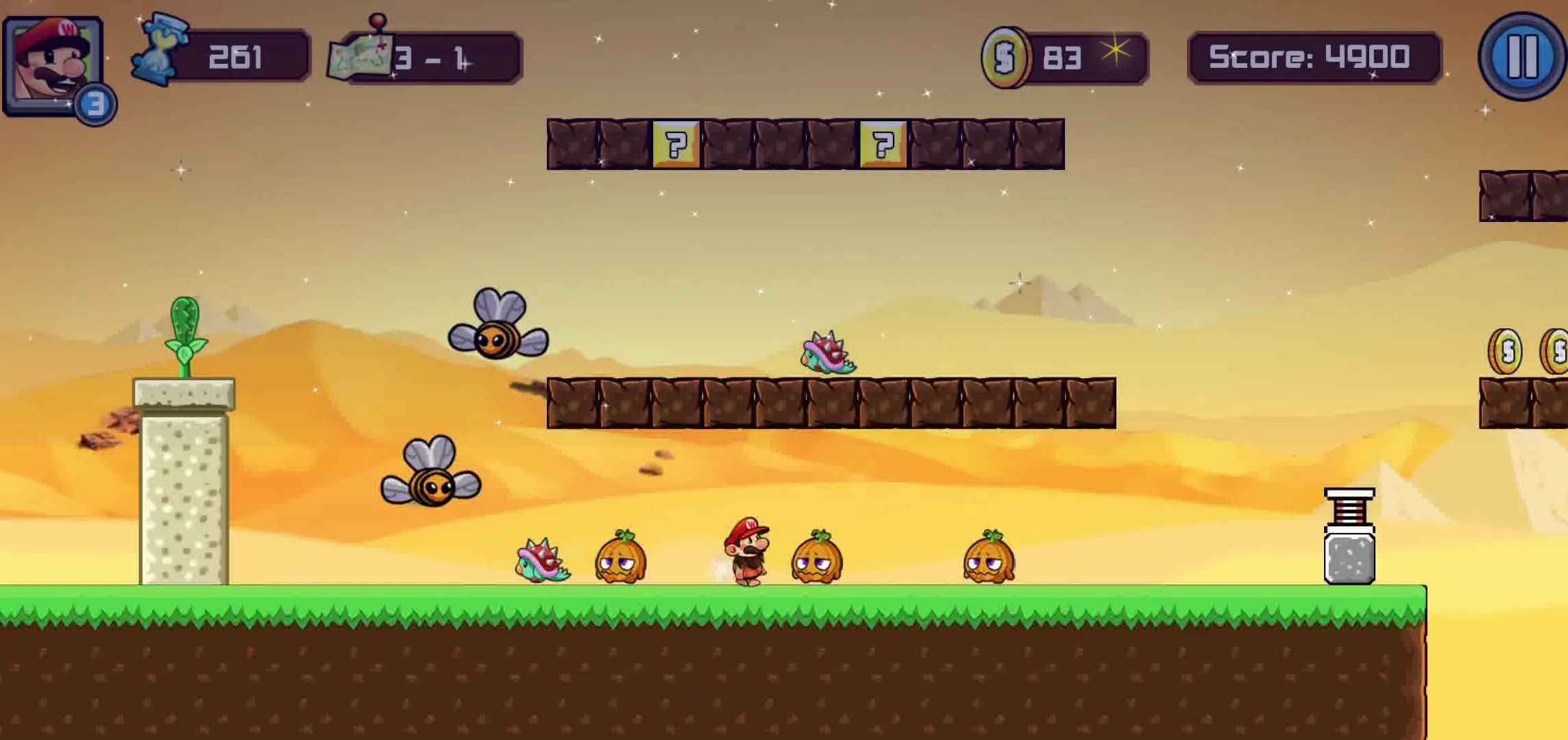 Jumpie Adventure - Super Run | Indus Appstore | Screenshot