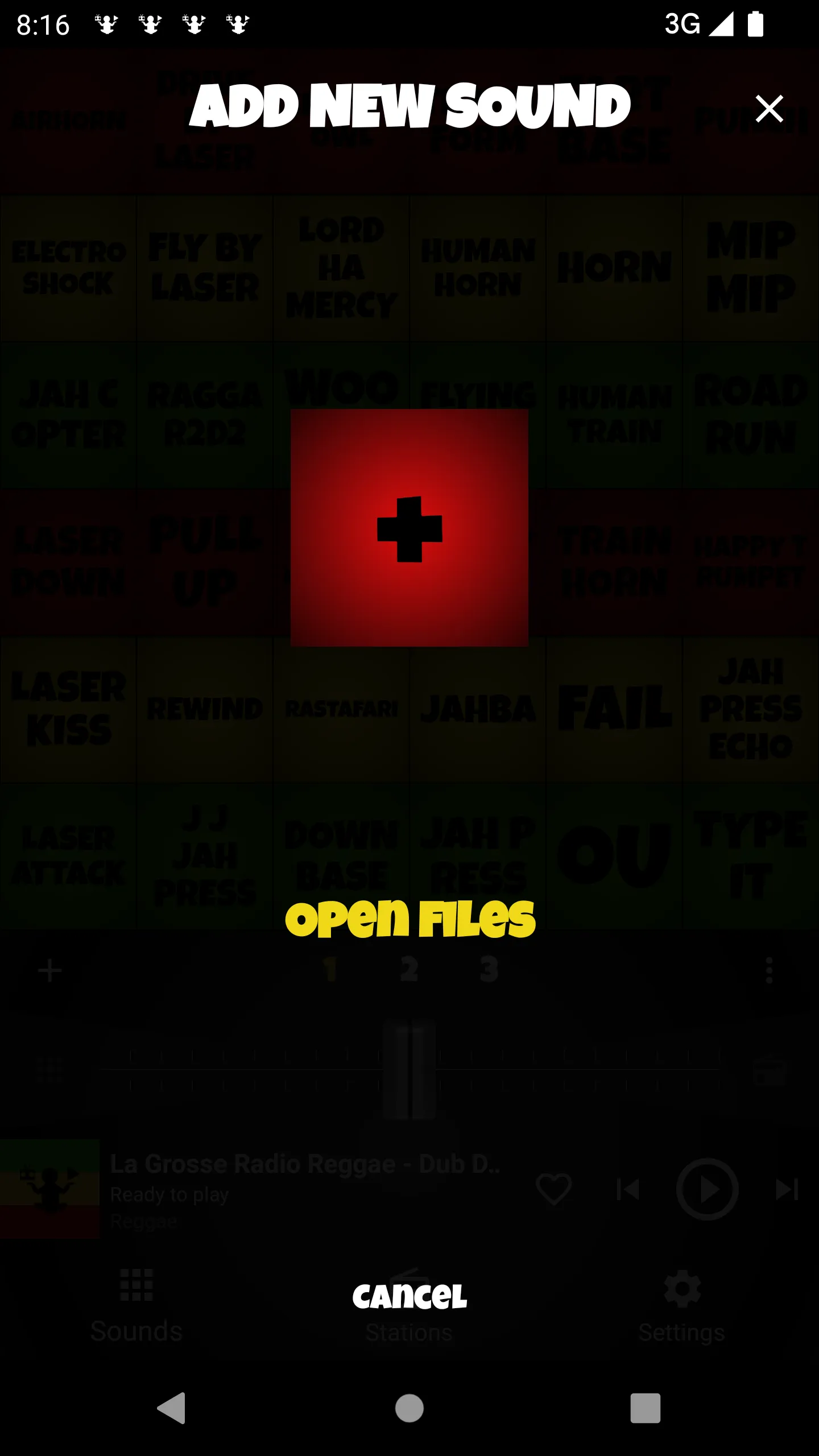 JahPress Reggae Radio&Airhorns | Indus Appstore | Screenshot