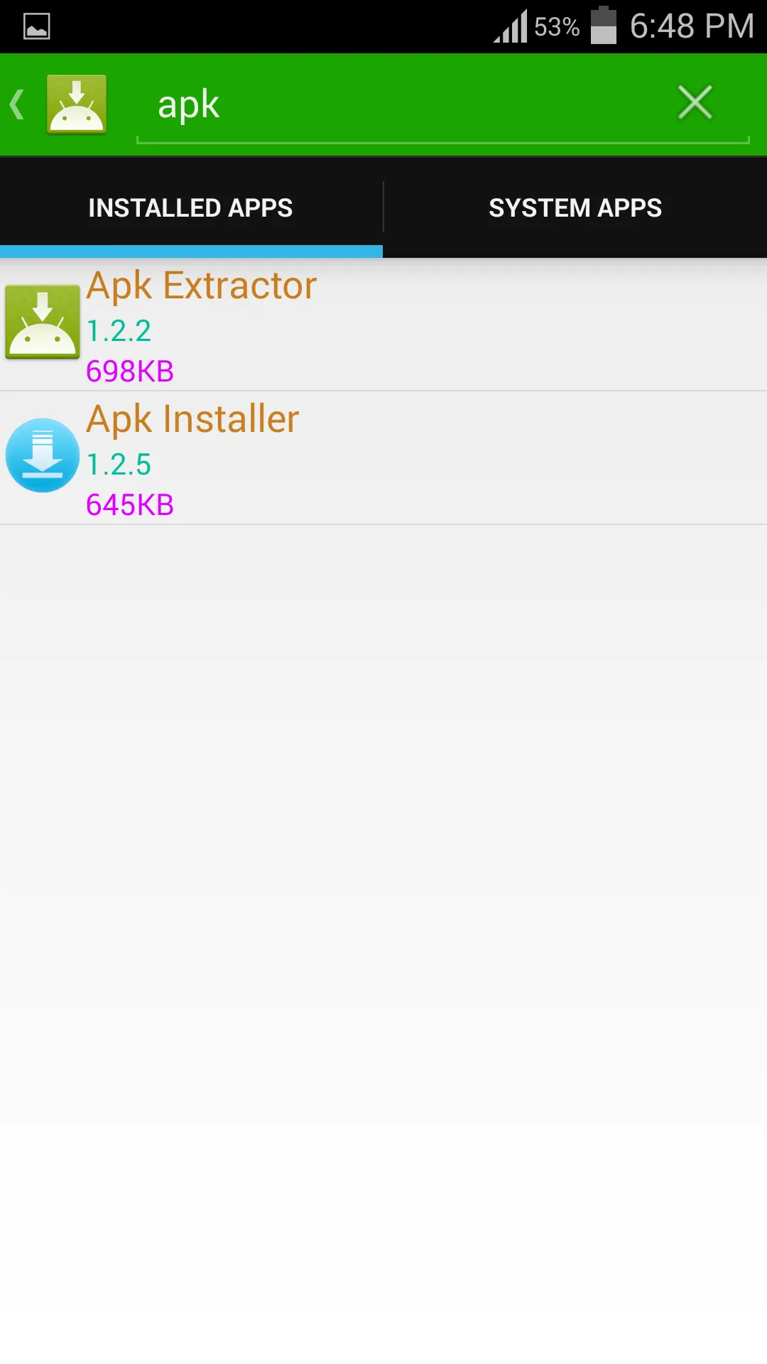 Apk Extractor | Indus Appstore | Screenshot