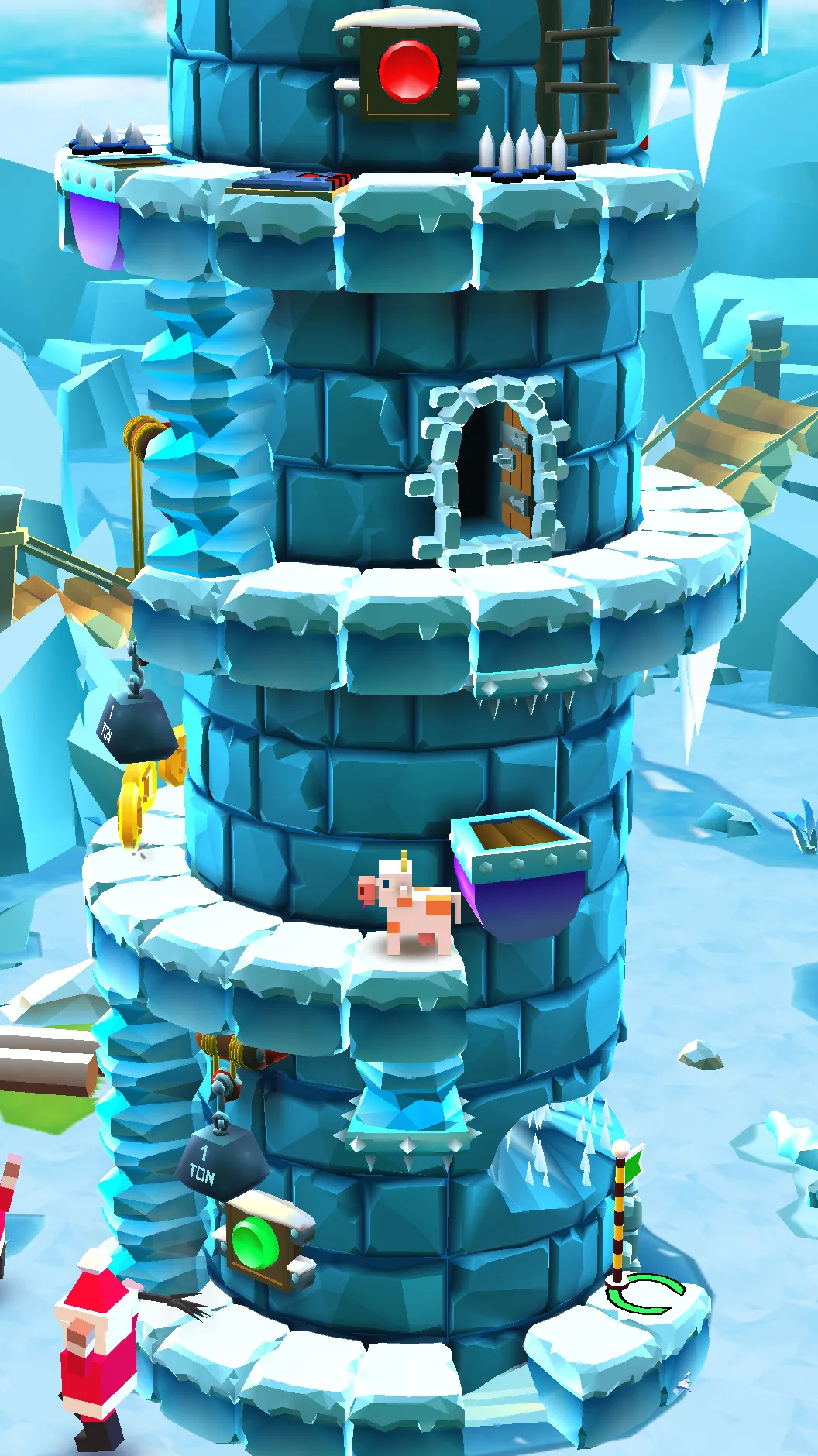 Blocky Castle: Tower Climb | Indus Appstore | Screenshot