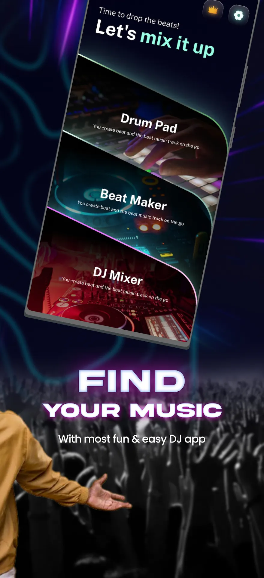 DJ Mixer: Music EQ Equalizer | Indus Appstore | Screenshot