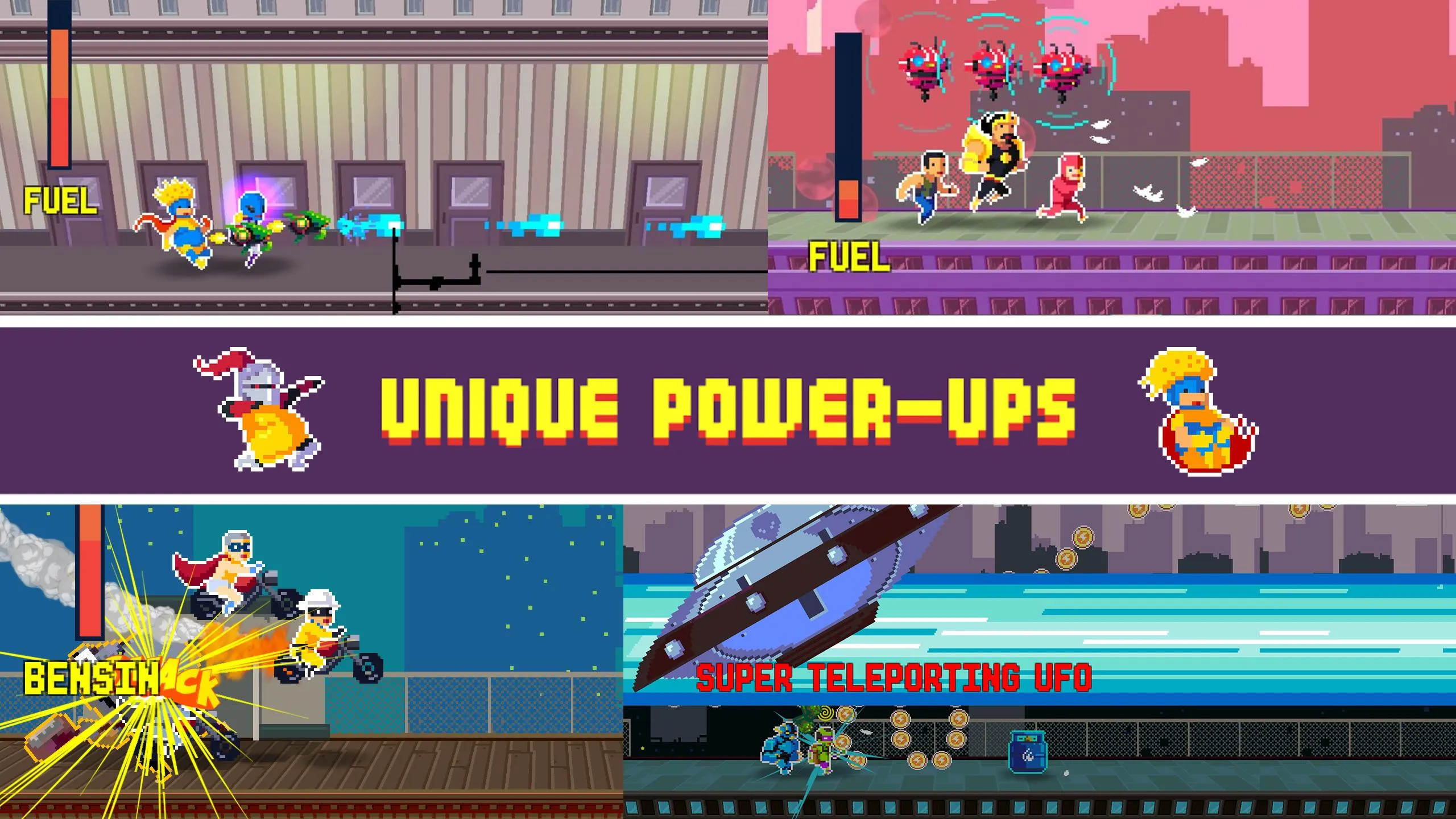 Pixel Super Heroes | Indus Appstore | Screenshot