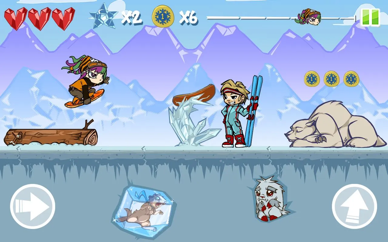 Snowboard Girl | Indus Appstore | Screenshot