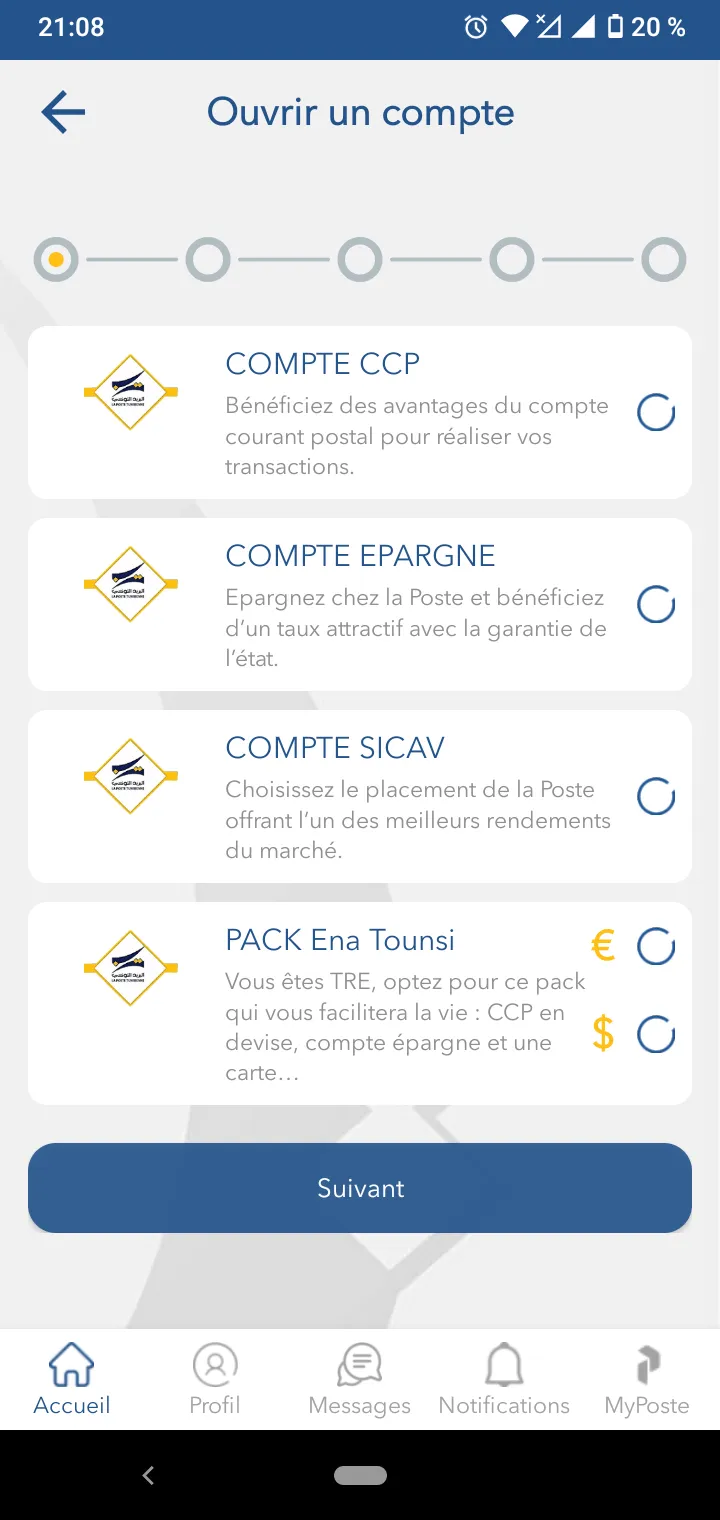 myPoste | Indus Appstore | Screenshot