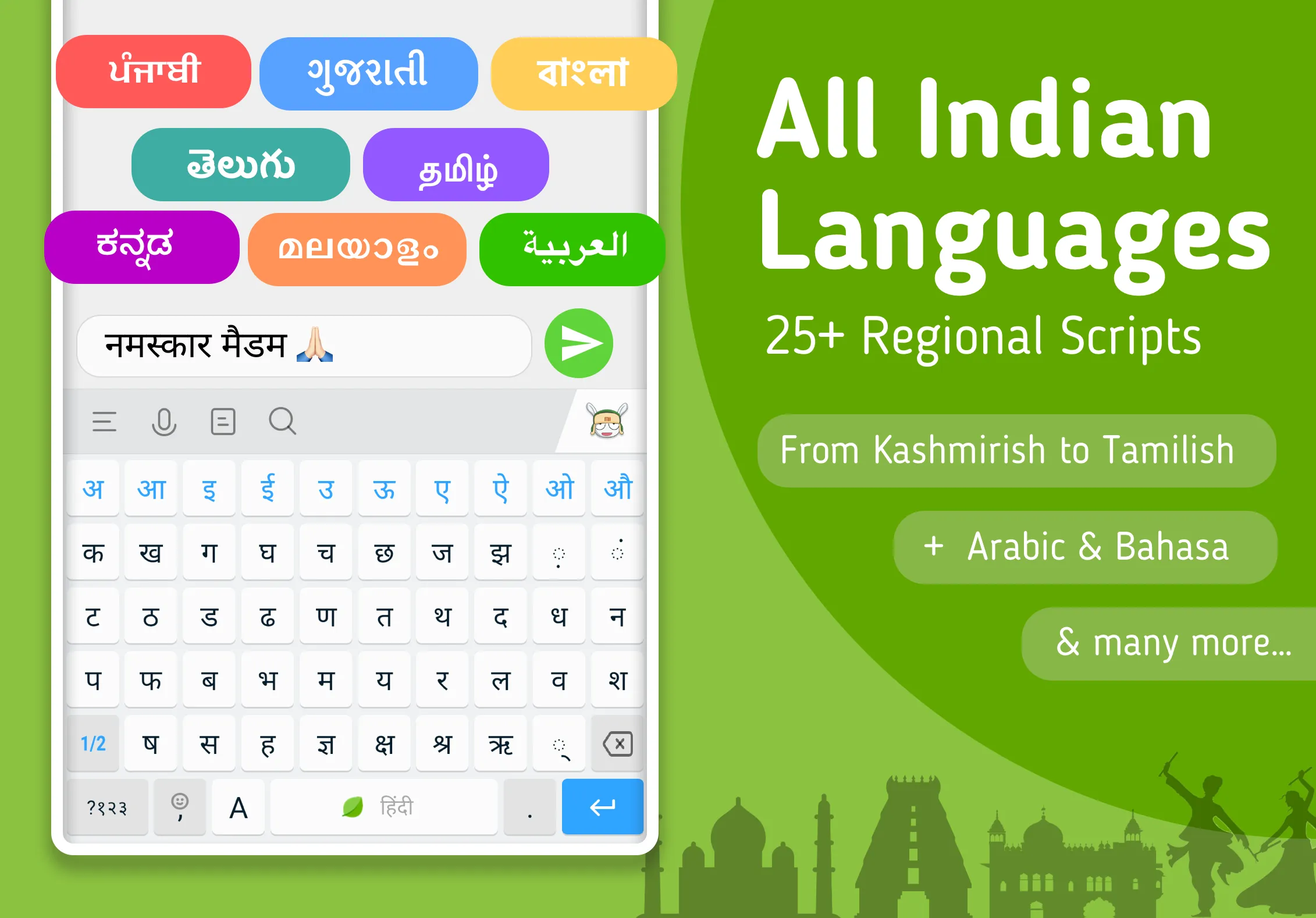 Mint Keyboard:Fonts,Emojis | Indus Appstore | Screenshot