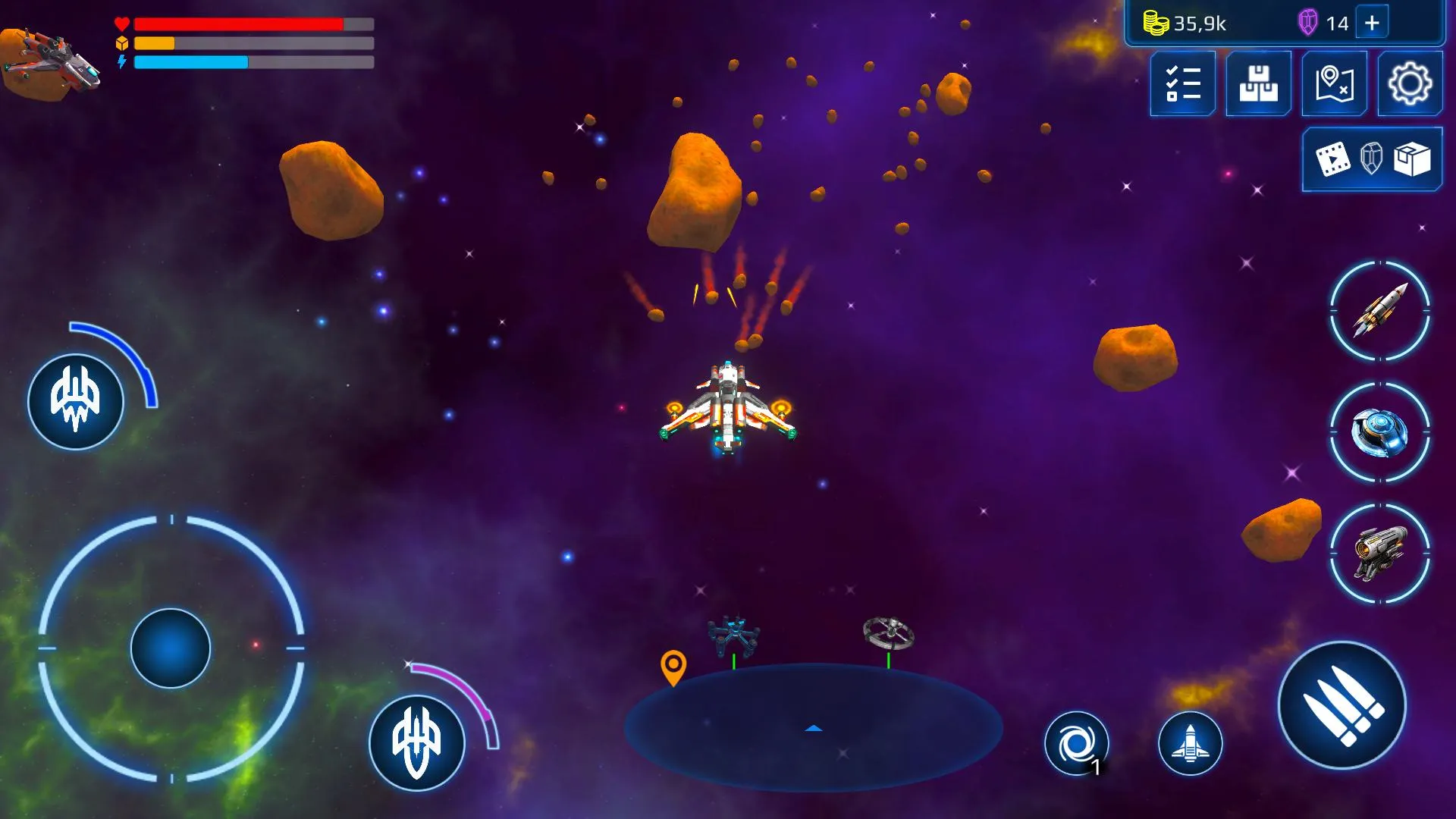 Space Miner Simulator | Indus Appstore | Screenshot