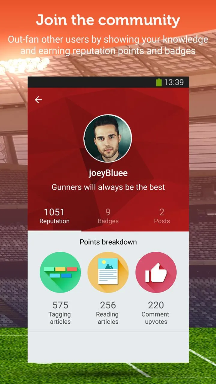 Gunners News | Indus Appstore | Screenshot