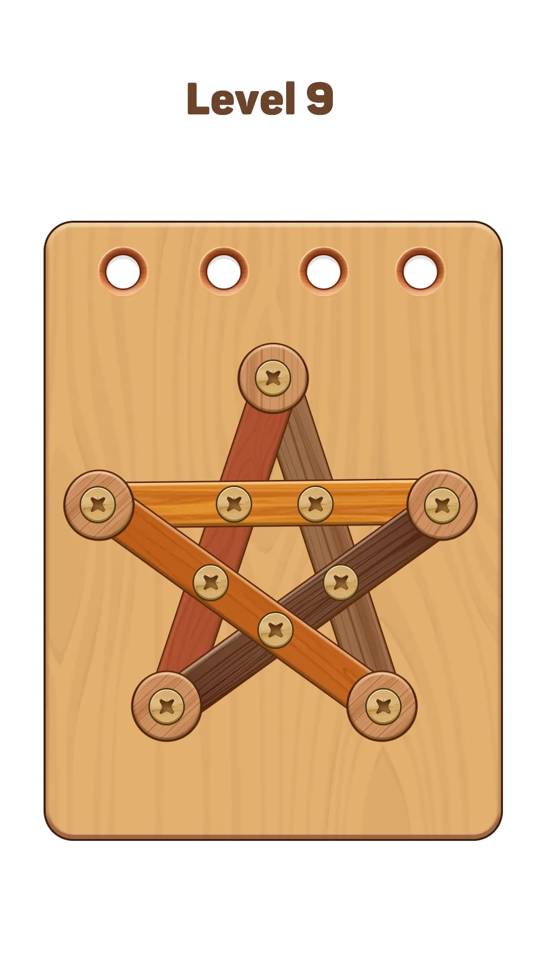 Wood Nuts & Bolts: Wood Puzzle | Indus Appstore | Screenshot