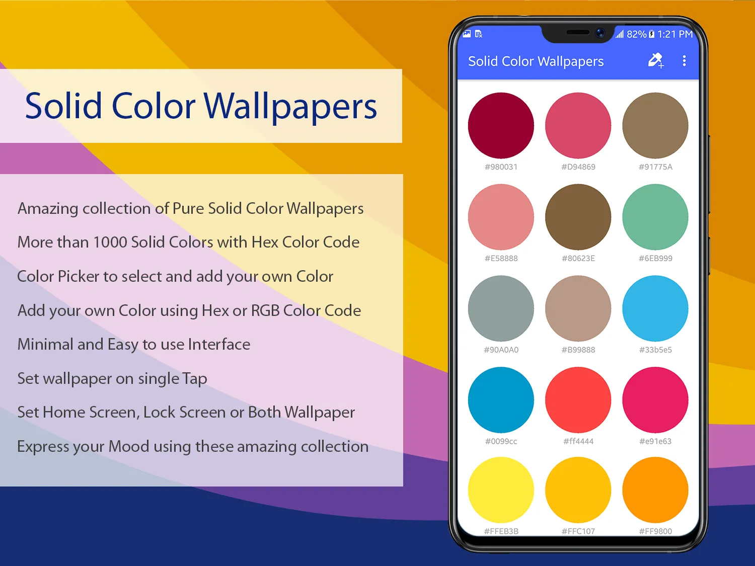 Solid Color Wallpapers | Indus Appstore | Screenshot