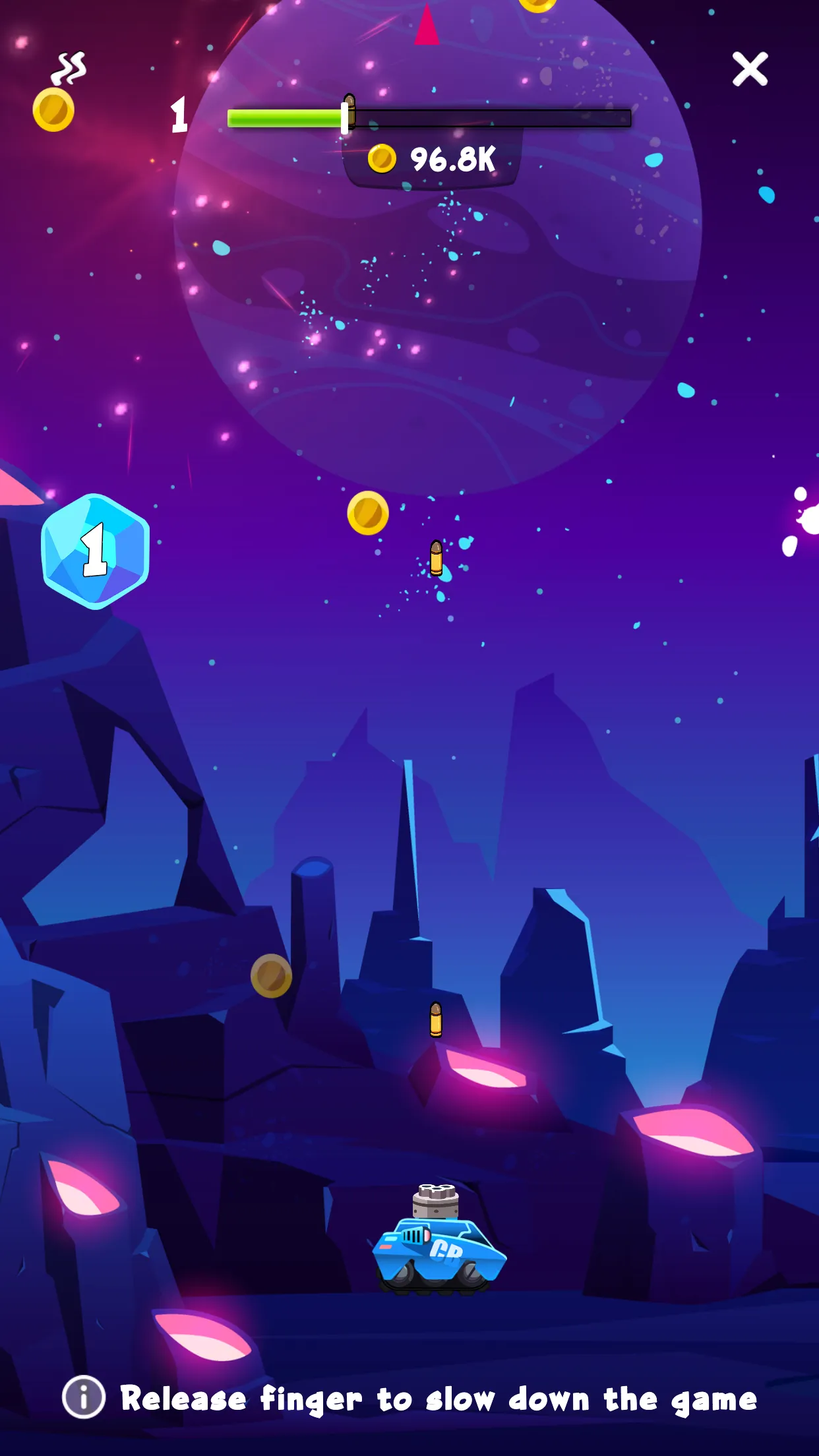 Crystal Blast | Asteroid Blast | Indus Appstore | Screenshot