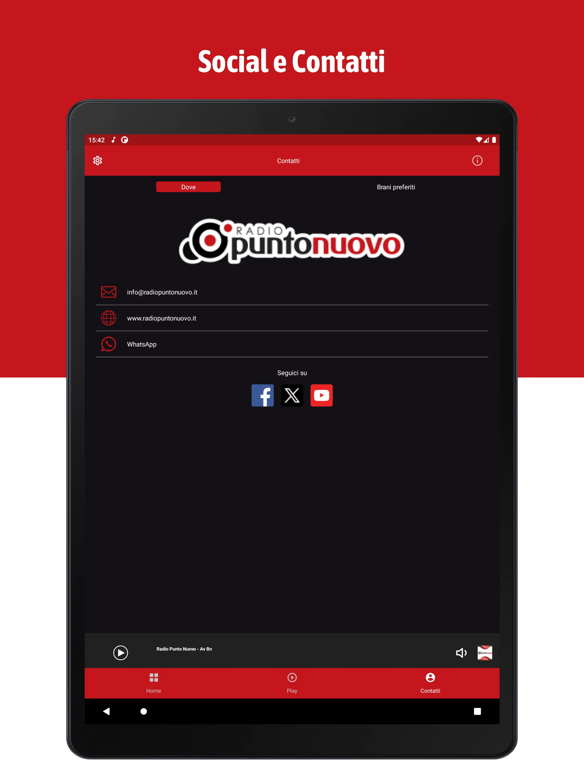 Radio Punto Nuovo | Indus Appstore | Screenshot