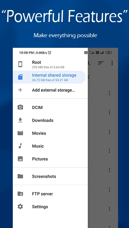 File Manager Lite - Local and  | Indus Appstore | Screenshot