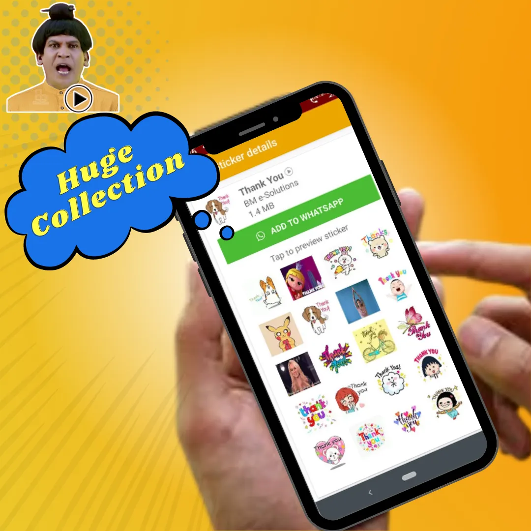 Animated Tamil  WAStickers | Indus Appstore | Screenshot