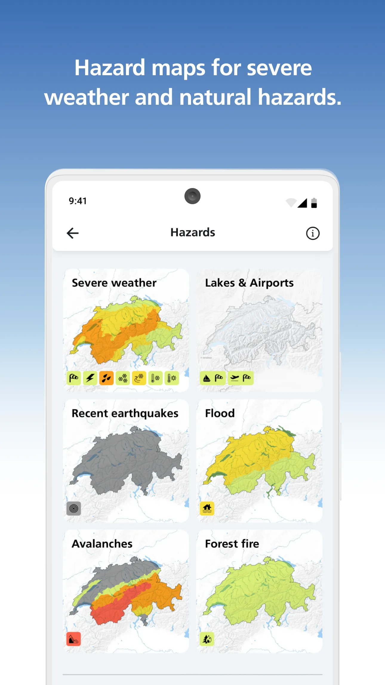 MeteoSwiss | Indus Appstore | Screenshot