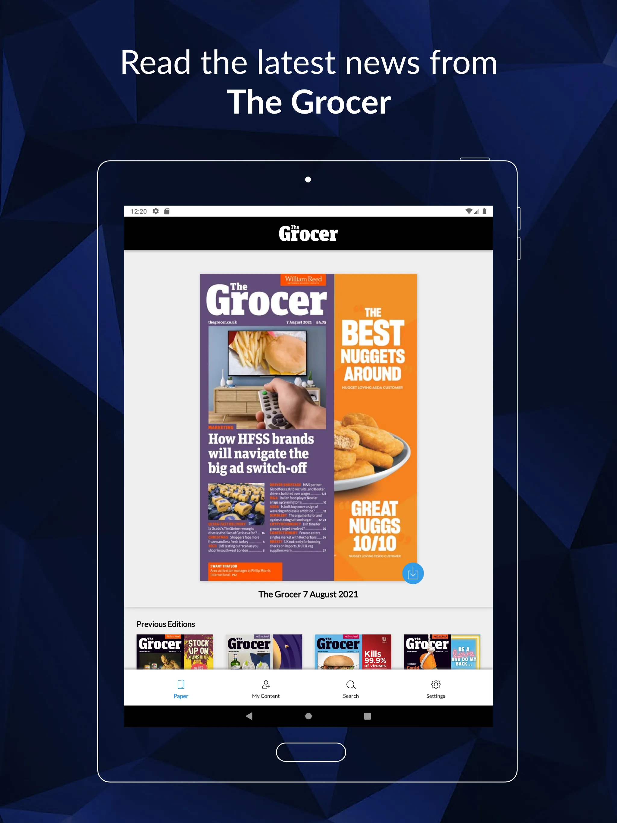 The Grocer Magazine | Indus Appstore | Screenshot