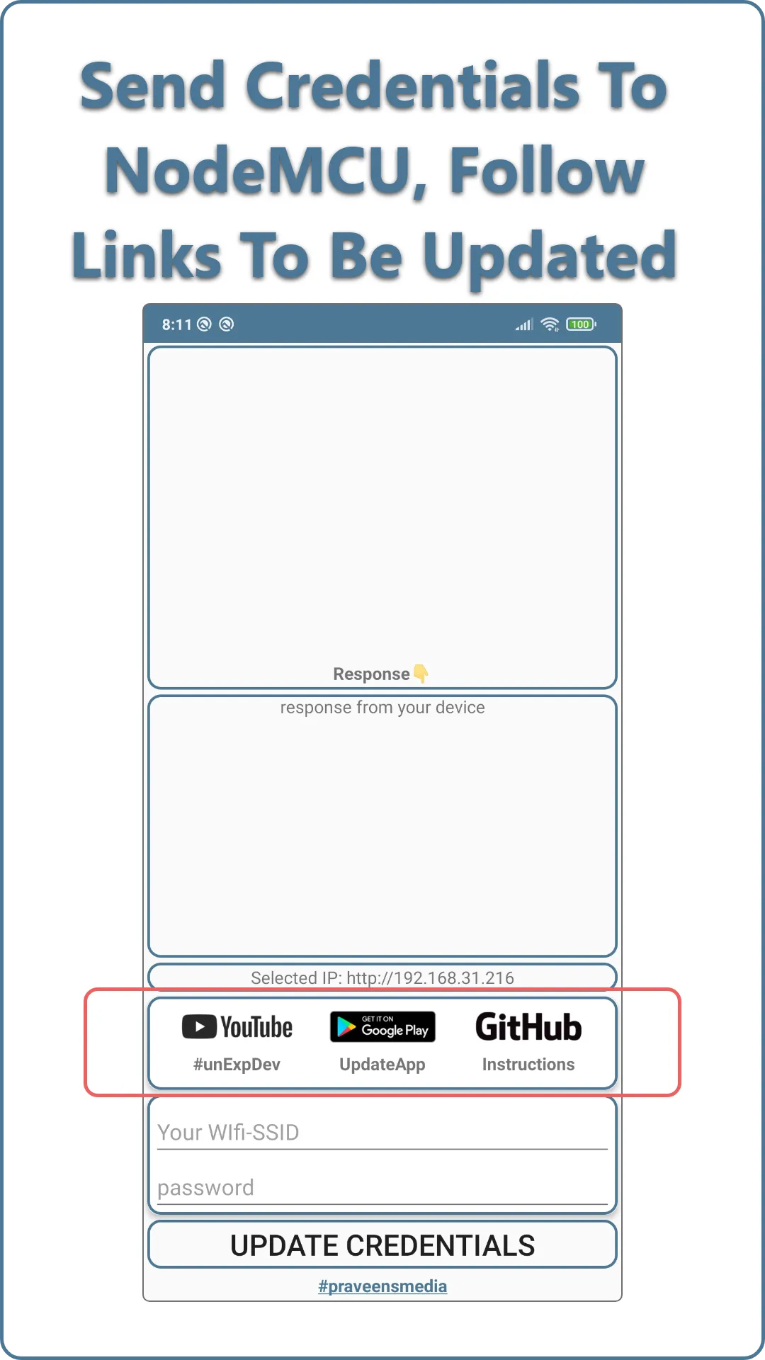 NodeMCU-mDNS ESP8266/32 | Indus Appstore | Screenshot