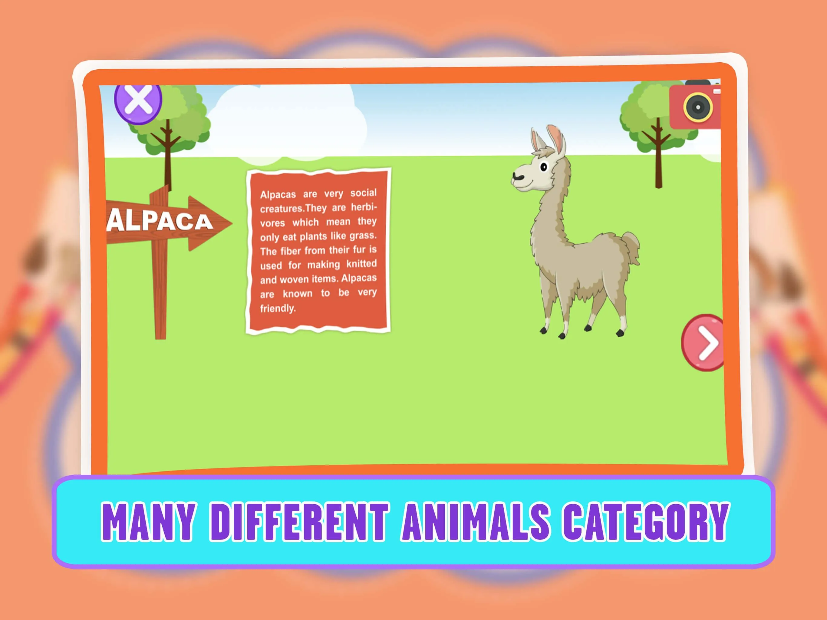 Learning Animal Coloring Games | Indus Appstore | Screenshot