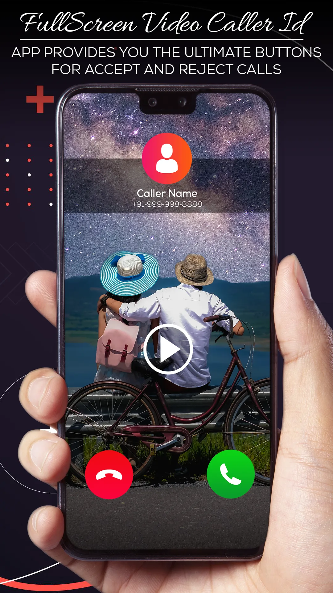 Full Screen Video Caller ID | Indus Appstore | Screenshot