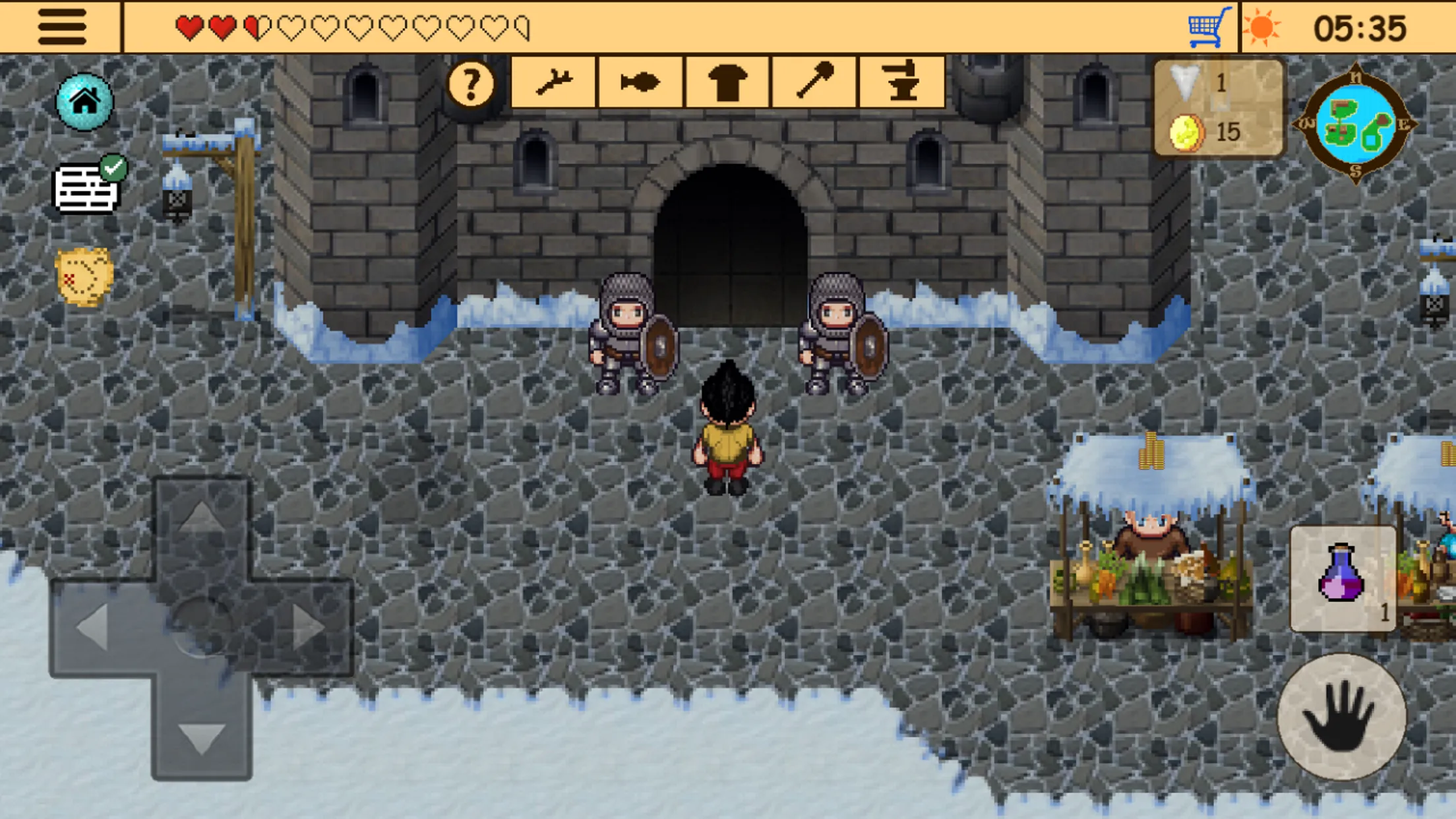 Survival RPG 3:Lost in time 2D | Indus Appstore | Screenshot