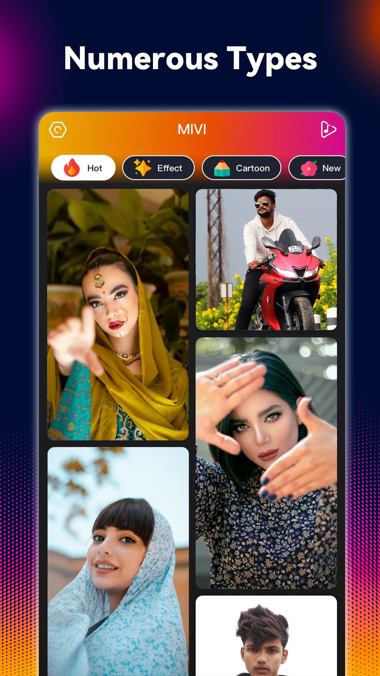 Music Video Maker - Mivi | Indus Appstore | Screenshot