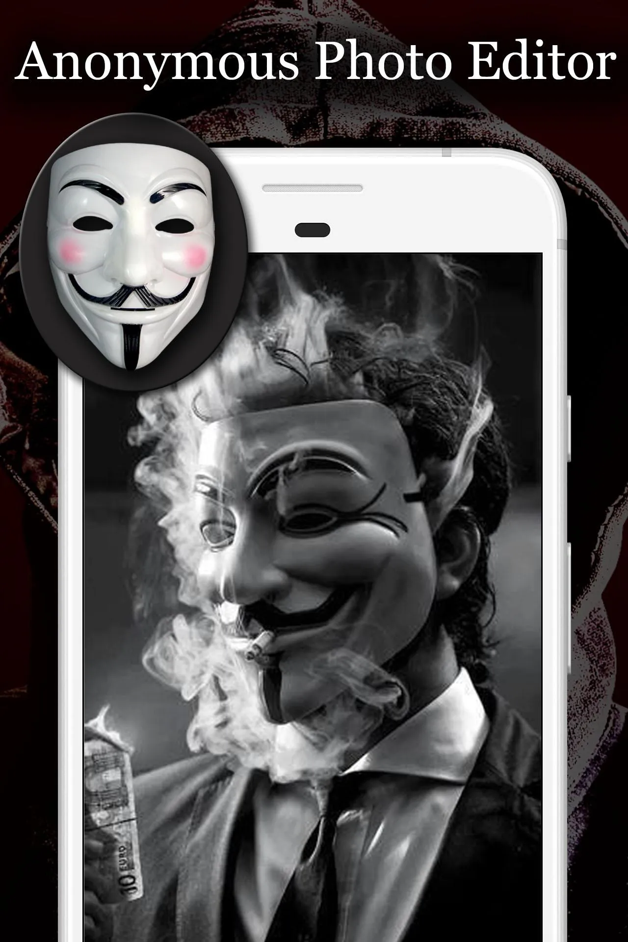 Anonymous Mask Photo Editor | Indus Appstore | Screenshot