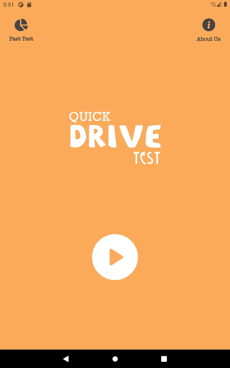 Quick Drive Test | Indus Appstore | Screenshot