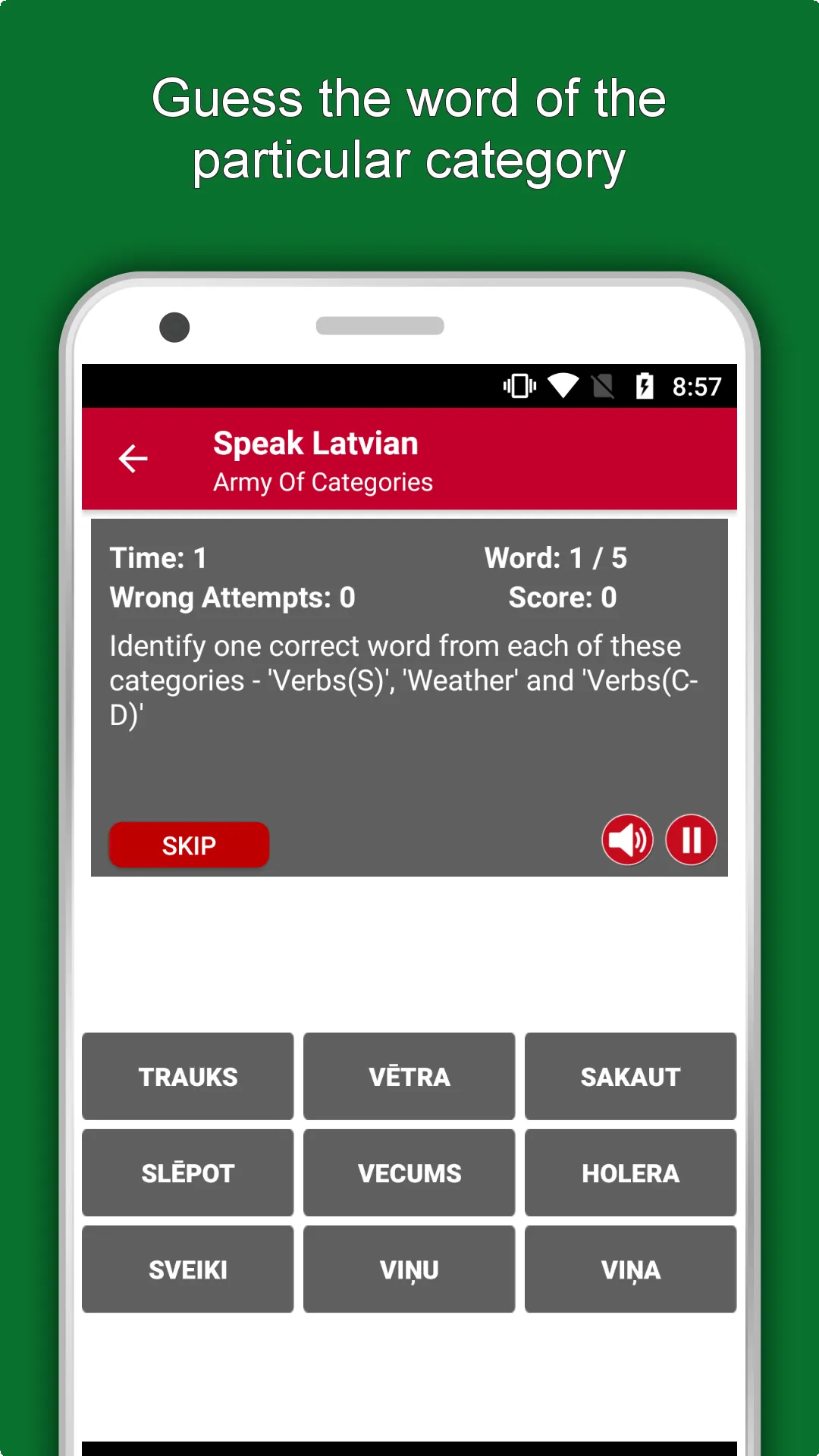 Learn Latvian Language Offline | Indus Appstore | Screenshot