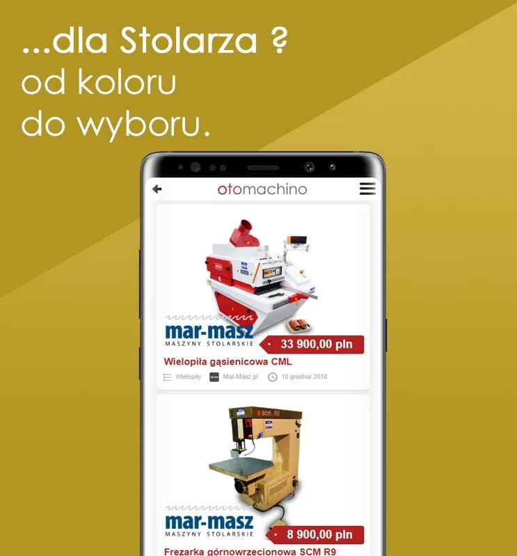 Otomachino - Giełda Maszyn | Indus Appstore | Screenshot