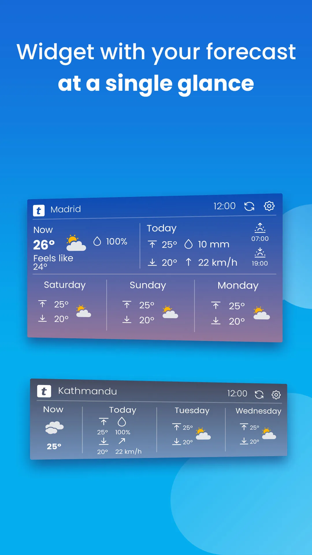 Weather&Rain: Weather Forecast | Indus Appstore | Screenshot