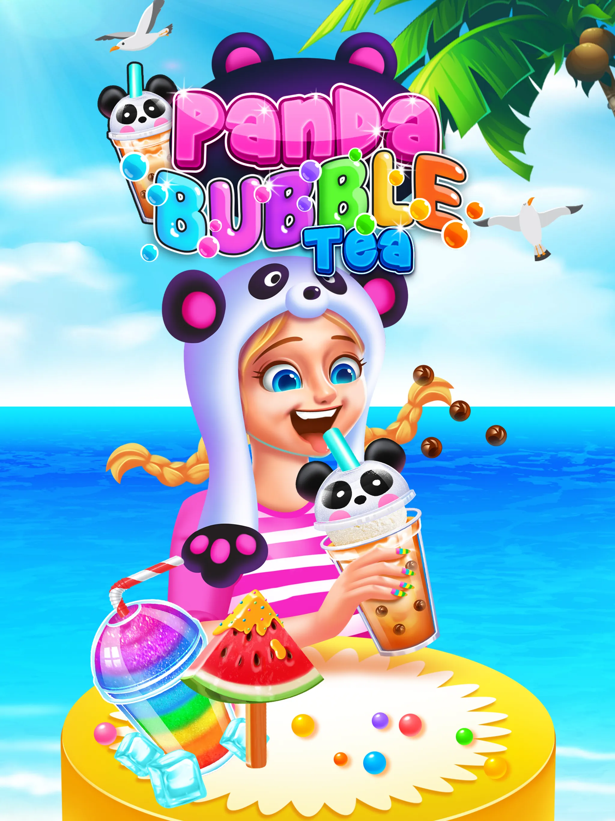 Rainbow Bubble Milk Tea Maker | Indus Appstore | Screenshot