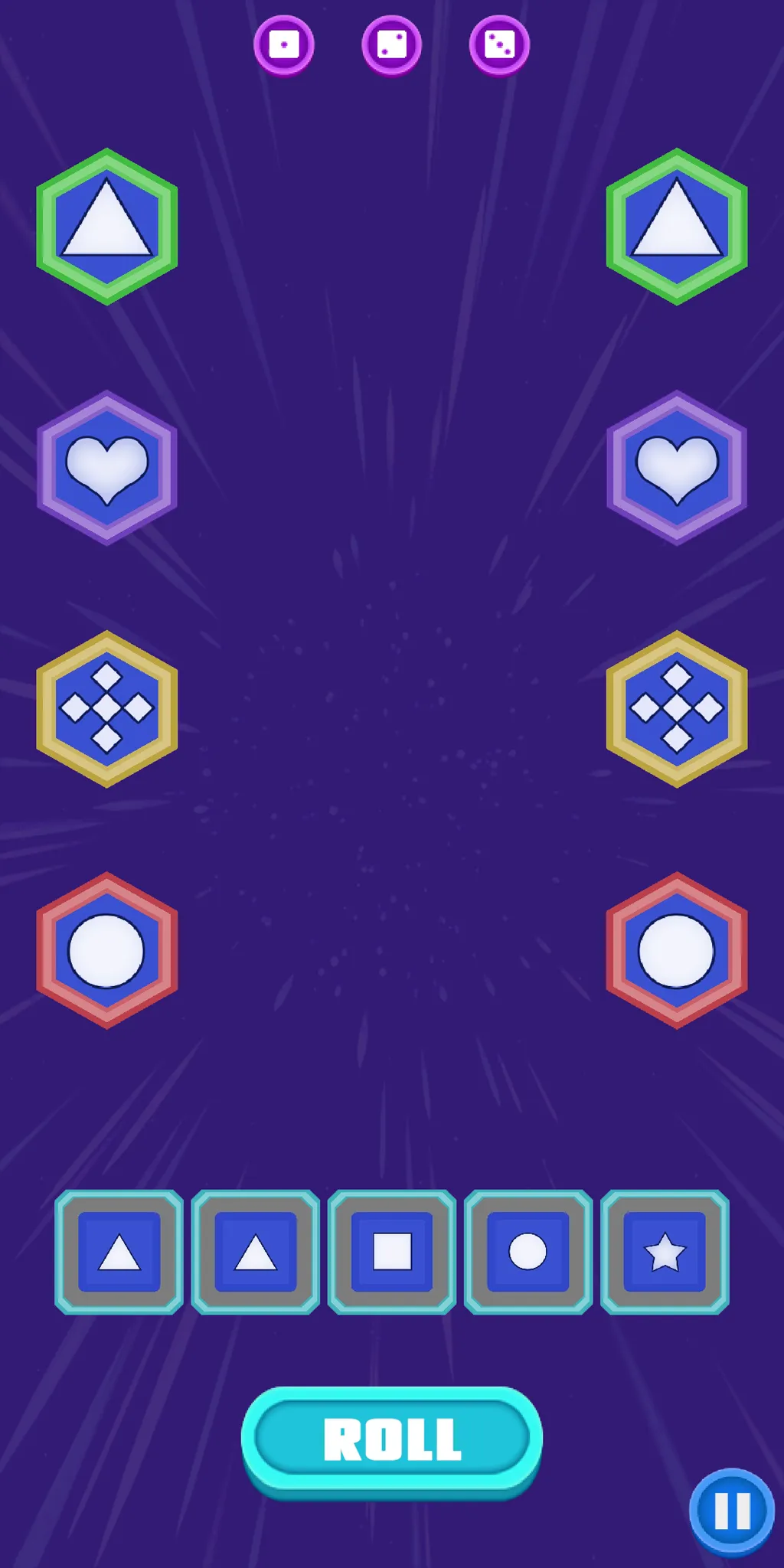 Hexa Dice - Hexagon Match Game | Indus Appstore | Screenshot