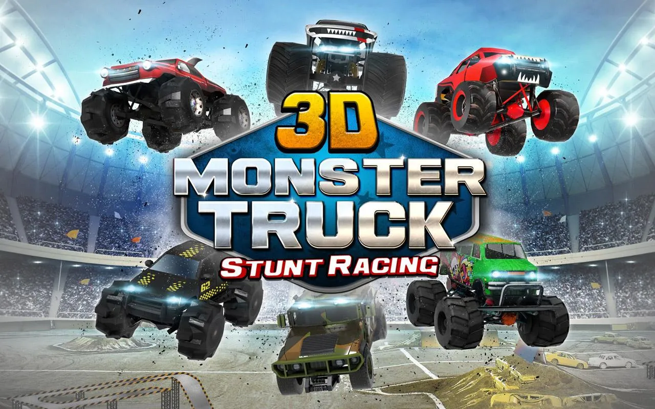 3D Monster Truck Parking Game | Indus Appstore | Screenshot