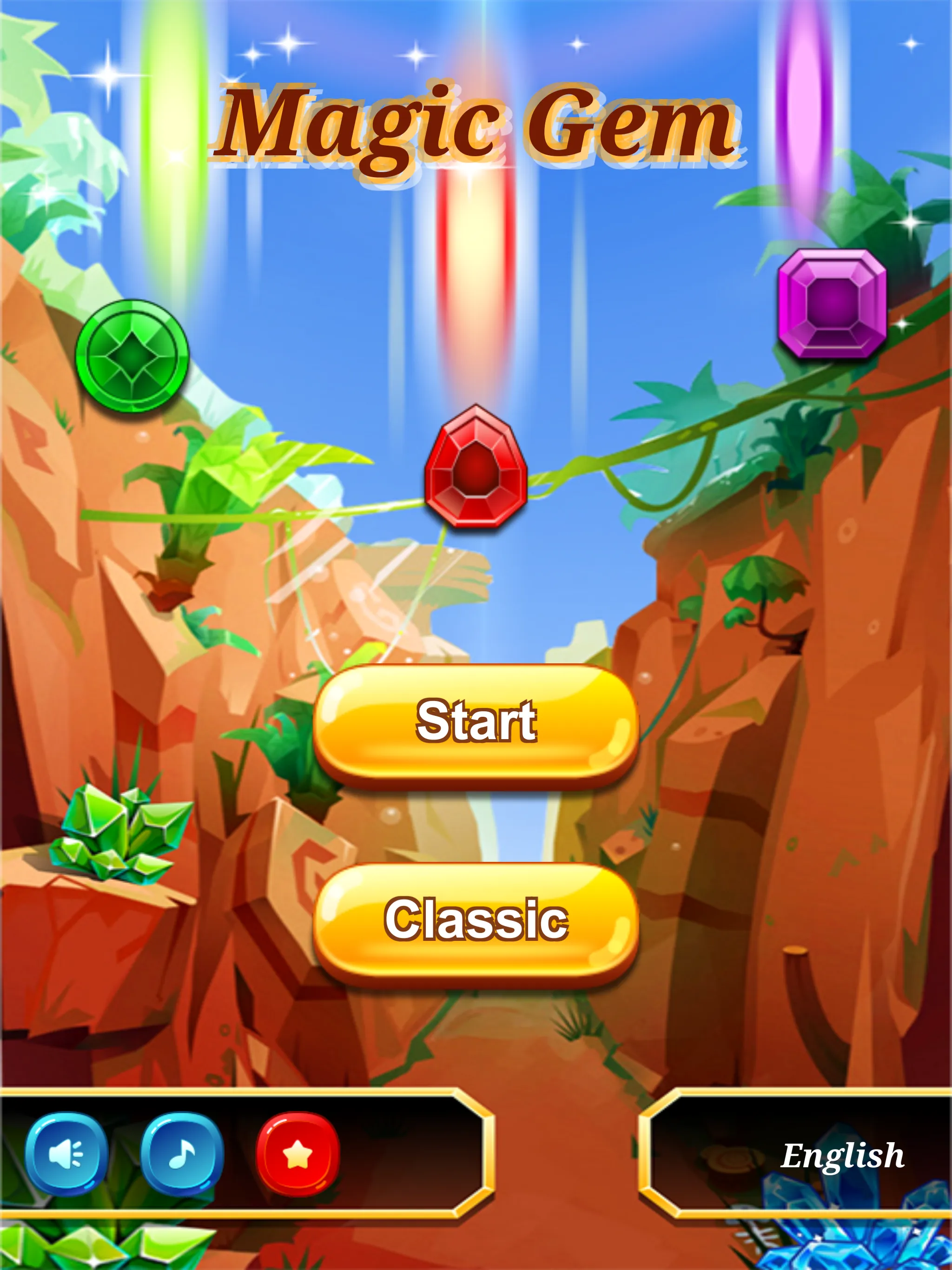 Magic Gems - Match 3 Puzzles | Indus Appstore | Screenshot