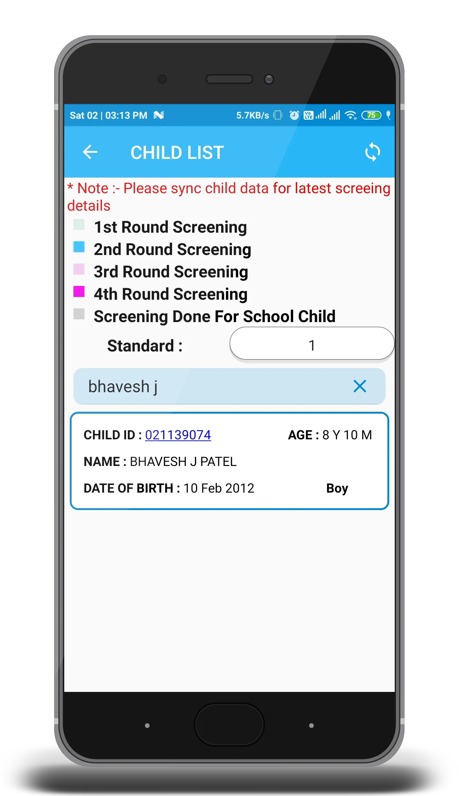 RBSK Swasthya Kirana,Karnataka | Indus Appstore | Screenshot