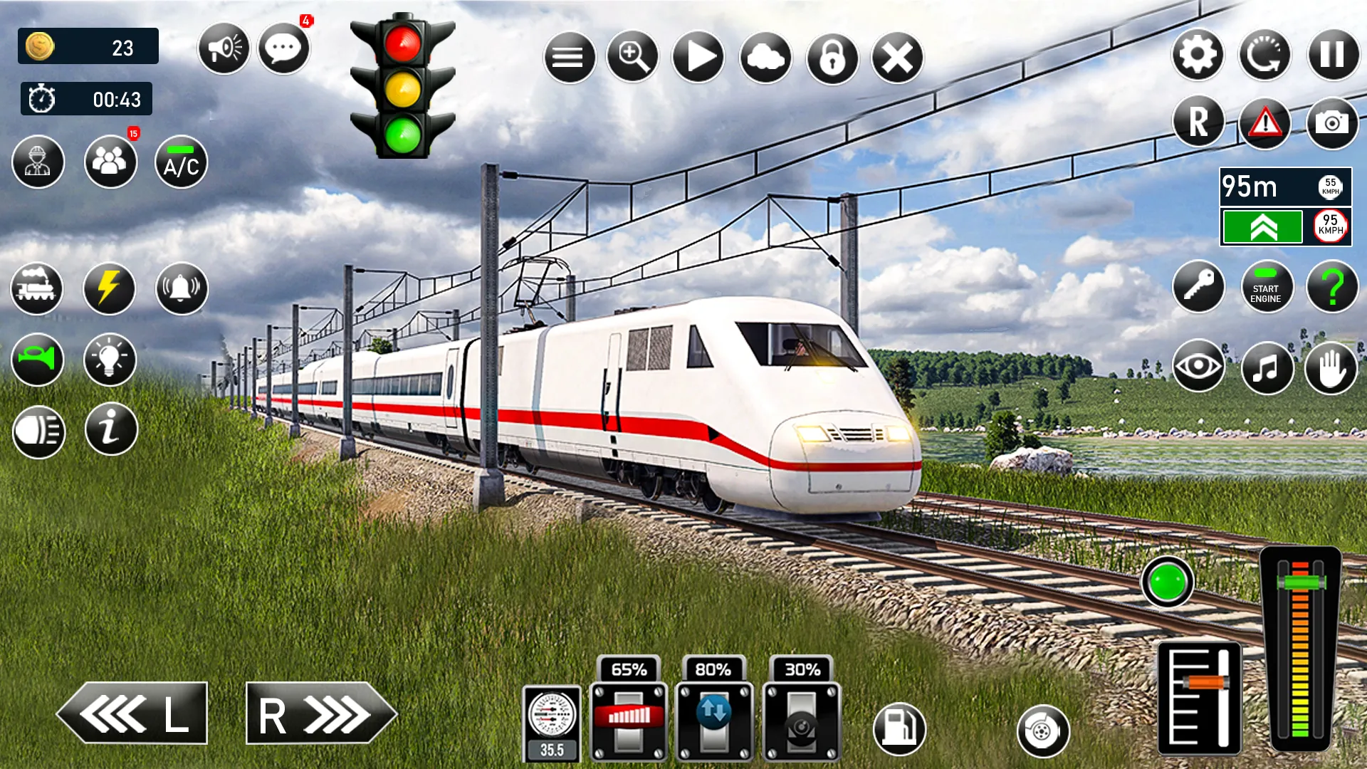Railway Train Game Simulator | Indus Appstore | Screenshot