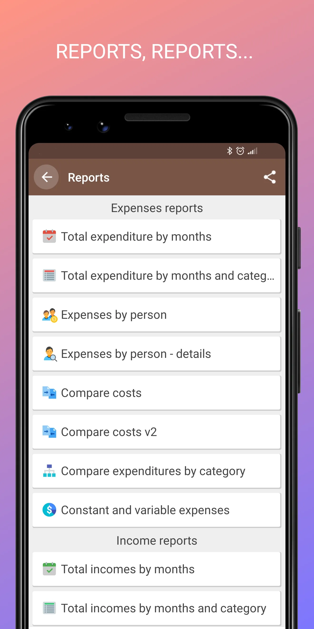 Income vs Expenses | Indus Appstore | Screenshot