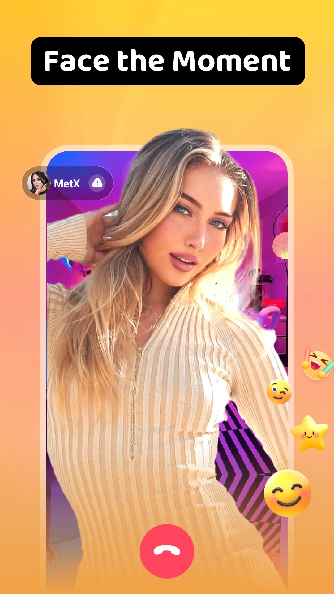 MetX - Video Chat Online | Indus Appstore | Screenshot