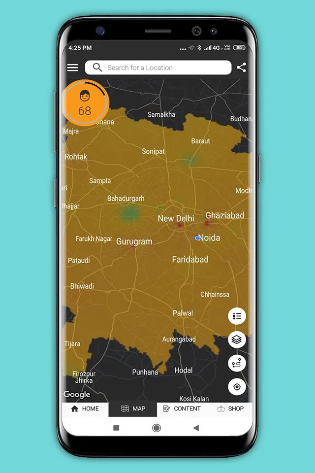 Skymet AQI: Real Time Air Qual | Indus Appstore | Screenshot