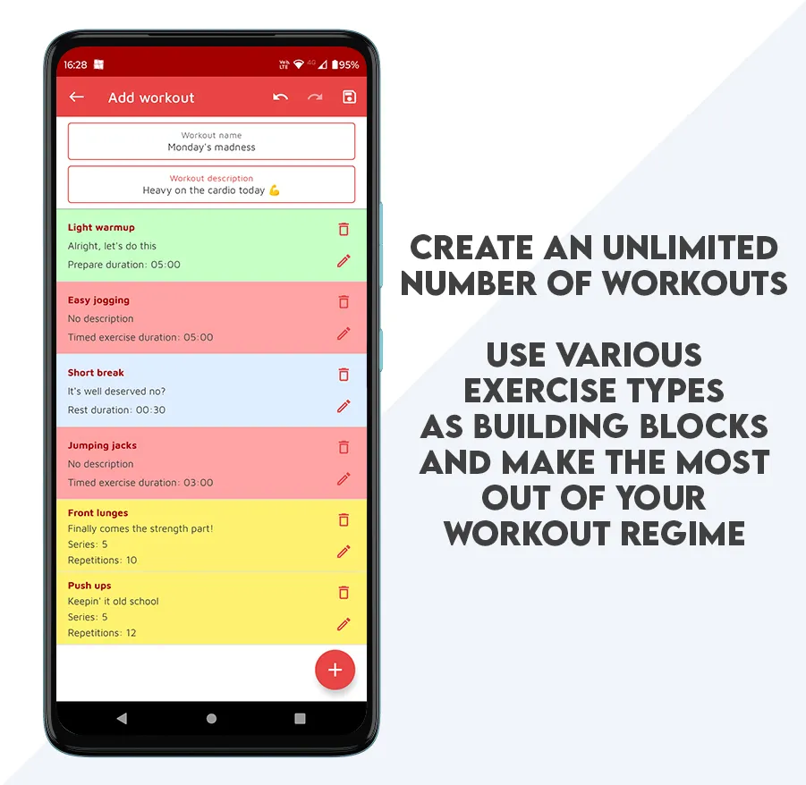 Workout Planner - Revolve | Indus Appstore | Screenshot